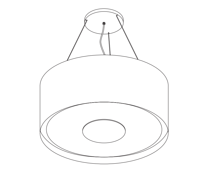 Wave 2620.307 CIRCO extractor lamp 90cm - suitable for leather upholstery - RAL 9016 matt (white) - fixed internal motor - LEDDISC