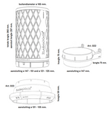 Wave 99202.32 PlasmaMade GUC1223 Plasmafilter Rond ø150mm Aansluiting