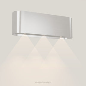 Wave 1119.607 OVAL wandafzuigkap 120 cm in Ivory Greige, met verlichting aan