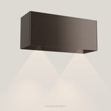 Wave 1120.603 LINE wandafzuigkap 90 cm in Anodic Brown, met verlichting aan