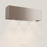 Wave 1120.605 LINE wandafzuigkap 120 cm in Champagne Gold, met verlichting aan