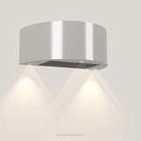 Wave 1620.607 CYLINDER wandafzuigkap 90 cm in Ivory Greige, uitvoering geschikt voor leder, met verlichting aan