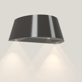 Wave 1627.604 TAPS wandafzuigkap 90 cm in Smoked Silver, met verlichting aan