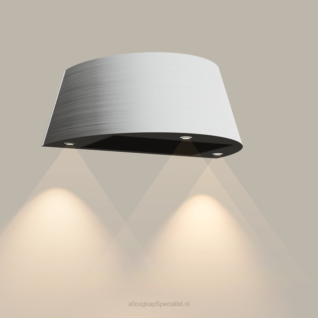 Wave 1627.100 TAPS – wandafzuigkap 90 cm RVS