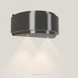 Wave 1640.604 GLOBAL wandafzuigkap 90 cm in Smoked Silver, met verlichting aan