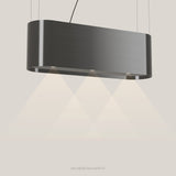 Wave 2119.604 OVAL eilandafzuigkap 120 cm in Smoked Silver, met verlichting aan