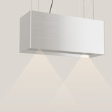 Wave 2120.607 LINE eilandafzuigkap 90 cm in Ivory Greige, met verlichting aan