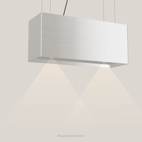 Wave 2120.607 LINE eilandafzuigkap 90 cm in Ivory Greige, met verlichting aan