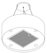 Lijntekening van de Wave 2605 BASE 90 cm
