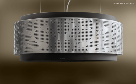 Wave 2680 CLOUD afzuiglamp met geperforeerde mantel