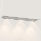 Wave 3663.602 STANDARD inbouwunit 120 x 30 cm in Pearl Grey, met verlichting aan