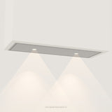 Wave 3663.602 STANDARD inbouwunit 90 x 30 cm in Pearl Grey, met verlichting aan
