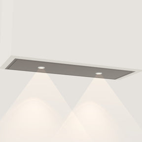 Wave 3663.603 STANDARD inbouwunit 90 x 30 cm in Anodic Brown, met verlichting aan