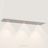Wave 3663.605 STANDARD inbouwunit 120 x 30 cm in Champagne Gold, met verlichting aan