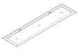 Wave 3683.402 FLAT inbouwunit 120 x 30 cm - 1 kleur naar keuze - motorloos - LED - afzuigkapSpecialist.nl
