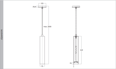 Wave 7002.82 - hanglamp - kleur naar keuze - mat/glanzend - dimbaar - LED - afzuigkapSpecialist.nl