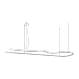 Wave 7543 HAIRPIN hanglamp - technische tekening