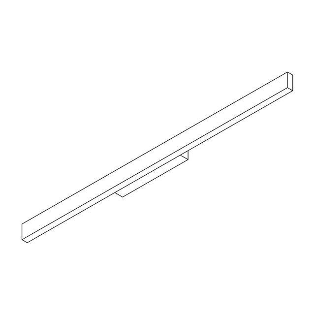 Wave 7933 RAIL wandlamp - technische tekening