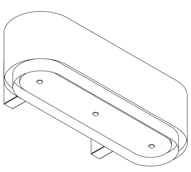 Wave Design 1129.01 130 cm wandafzuigkap - RVS - interne motor recirculatie - LED verlichting