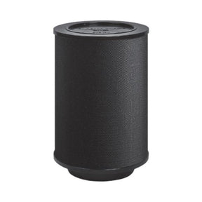 Wave koolstoffilter long-life rond, zwart cilindrisch filter voor recirculatie