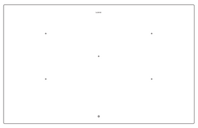 Technische tekening van de Wave Mosa 4322 inductiekookplaat van 80 cm