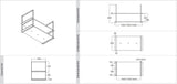 Wave Design 2052.85 FRAME motorloos - 180 cm eilandmodel kleur naar keuze - mat/glanzend - 4 x 4,2 W dimbare LED 2700 Kelvin