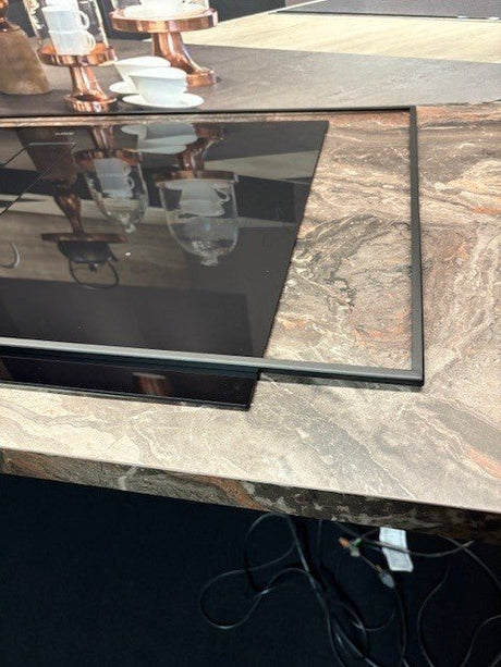 werkblad frame t.b.v. kookplaat - zwart - afzuigkapSpecialist.nl
